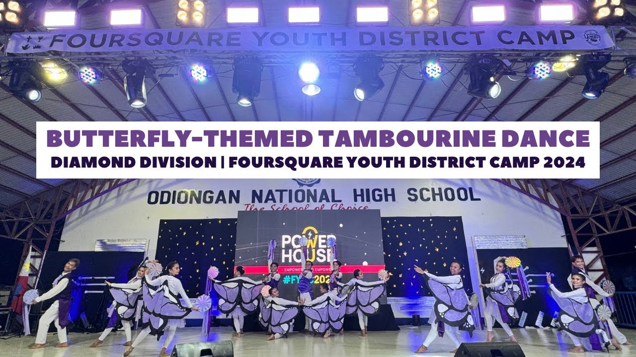 BUTTERFLY-THEMED TAMBOURINE DANCE | Diamond Division | FYDC 2024