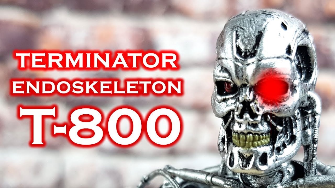 The Neca Terminator T-800 Endoskeleton Neca 7 Inch Figure Review 2019