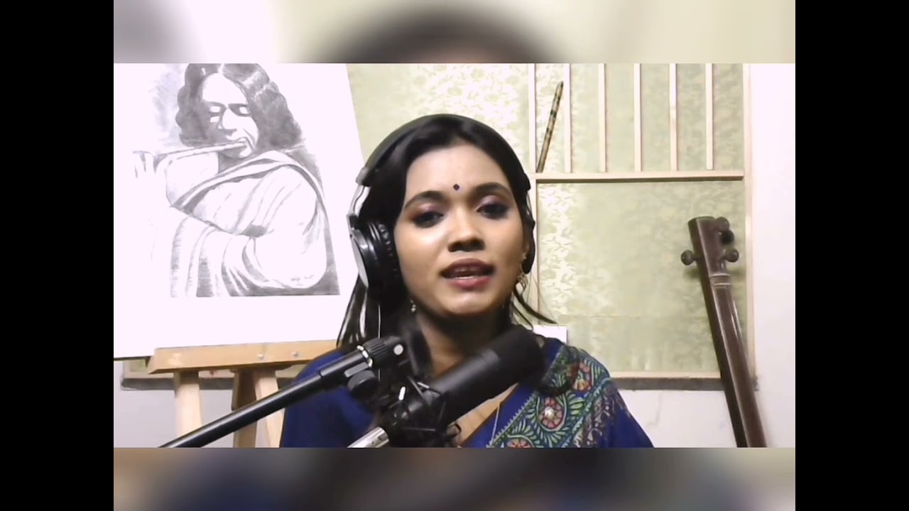 Rimi rim jhim rim jhim namio deya/ Tamalika halder/ nazrul shongit.