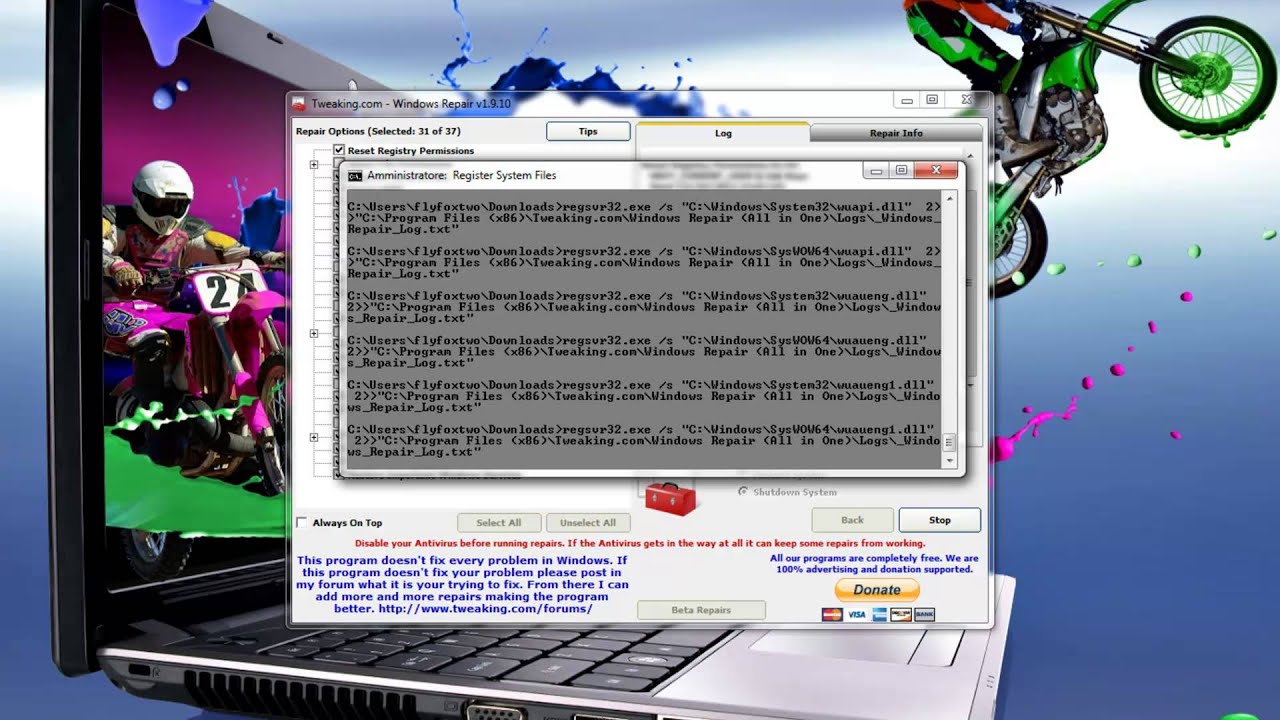Tweaking.com - Windows Repair 1.9.10