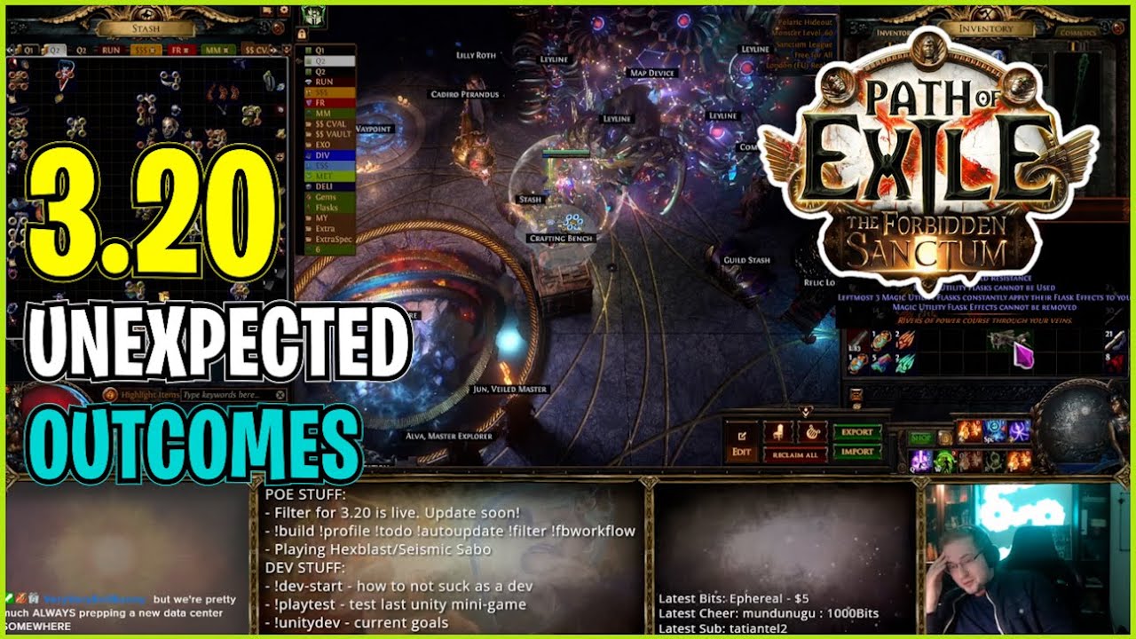 ⚡ POE 3.20 ⚡ NeverSink - Unexpected Outcomes