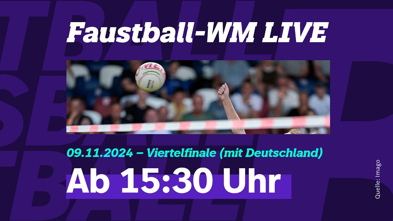 Faustball-WM: Viertelfinale Deutschland - Namibia (Re-Live) | SWR Sport