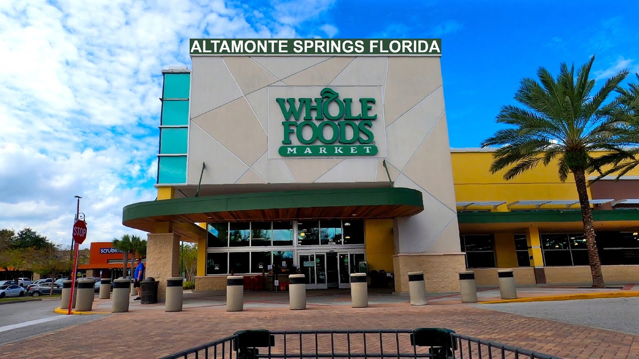Shopping at Whole Foods Market in Altamonte Springs Florida at 305 Altamonte Drive