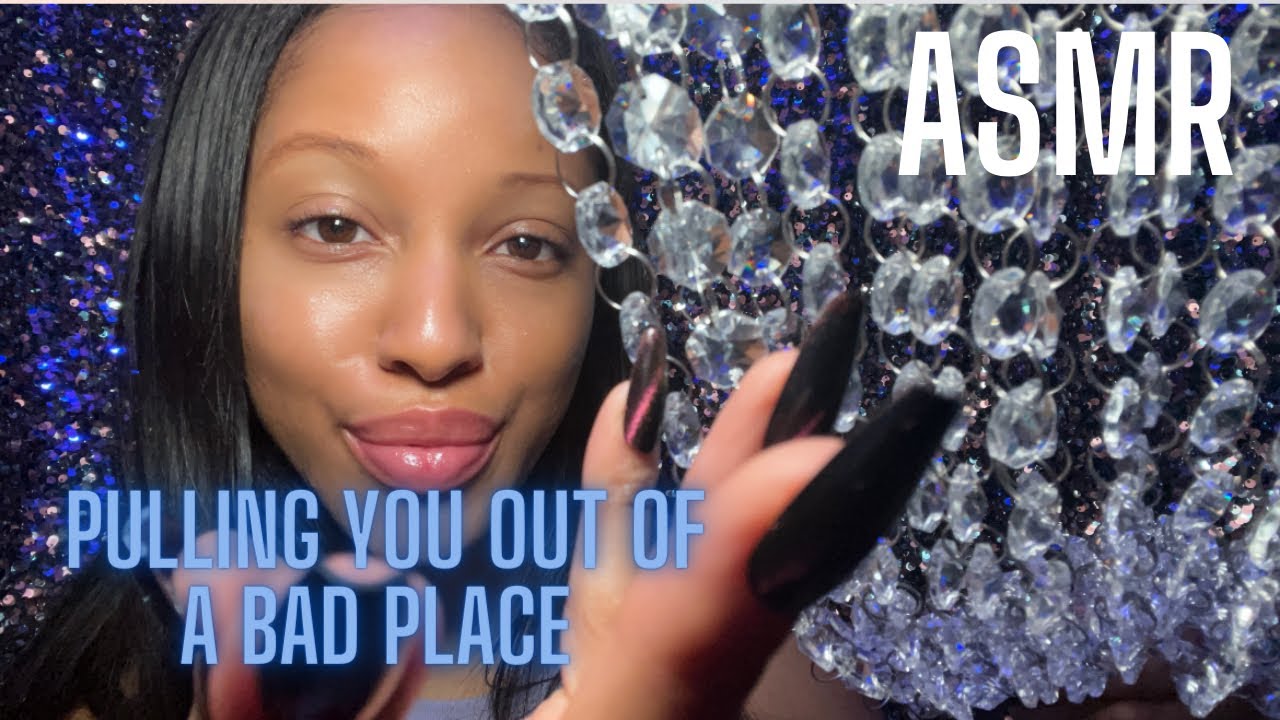ASMR POV PLUCKING NEGATIVE ENERGY| PULLING YOU OUT OF A BAD PLACE, Positive Affirmations (looped)