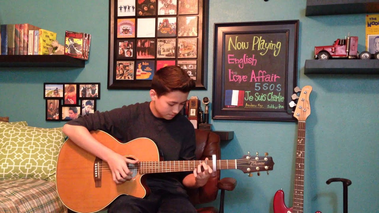 English Love Affair - 5SOS (5 Seconds of Summer) - Fingerstyle Guitar Cover