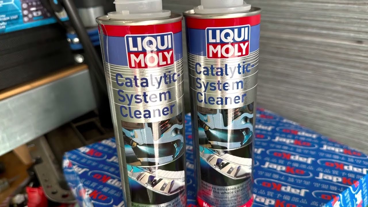 Catalytic system cleaner. Suzuki Grand Vitara 2.7 V6. Środek do czyszczenia katalizatora.