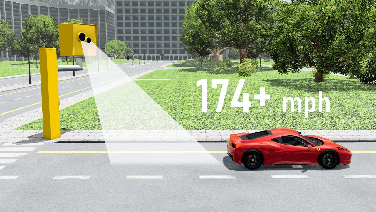 How fast do you have to go to outrun a speed camera?
