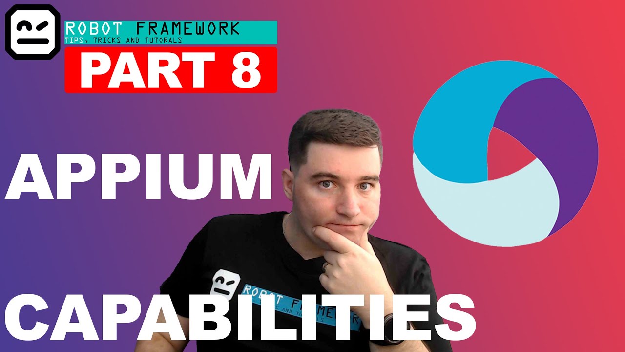 Robot Framework And Appium - Appium server capabilities and parallel executions