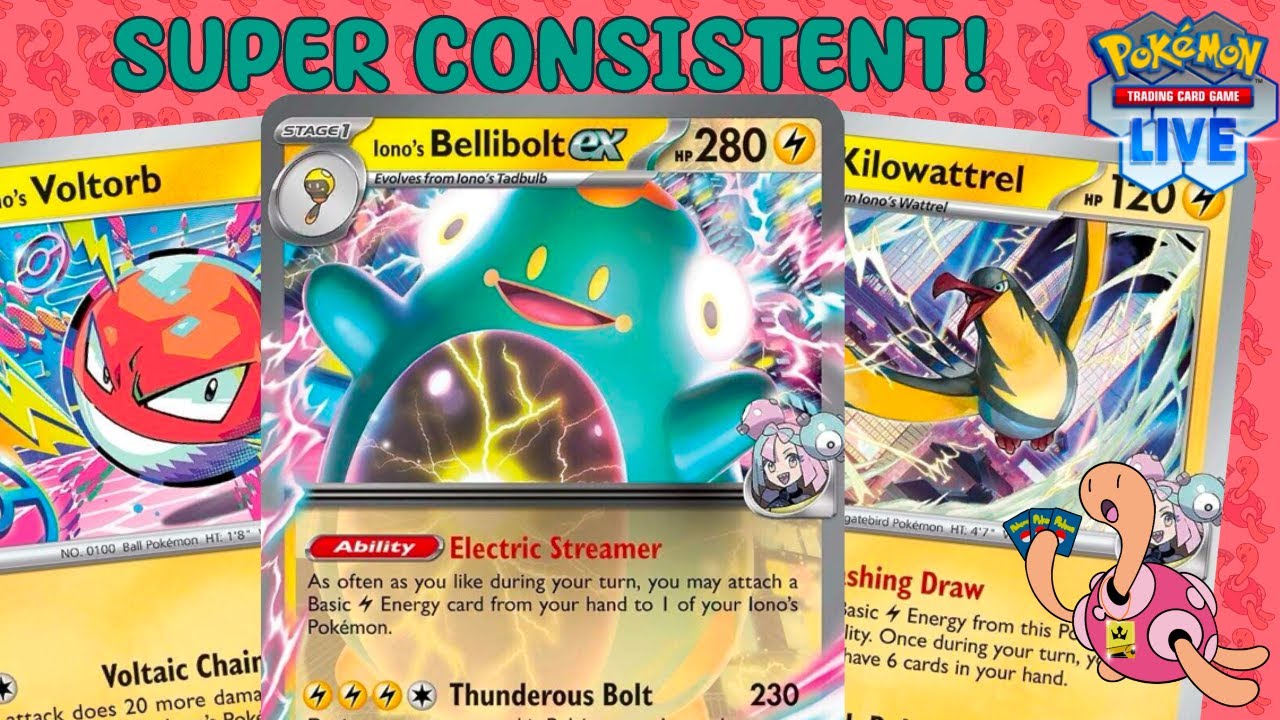 Iono's Deck Is Wildly UNDERRATED Right Now! Swing FAST and HARD! Pokemon TCGL Journey Together