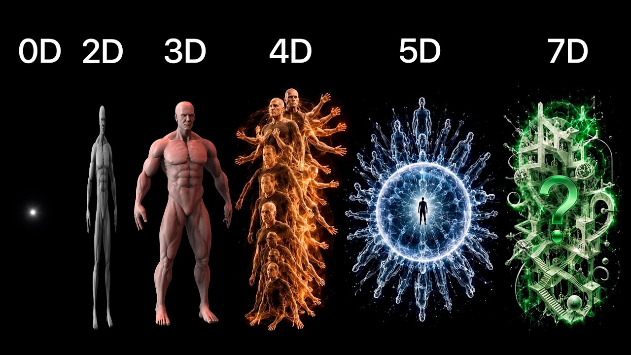 A Detailed Explanation of All Dimensions from 0D to 7D