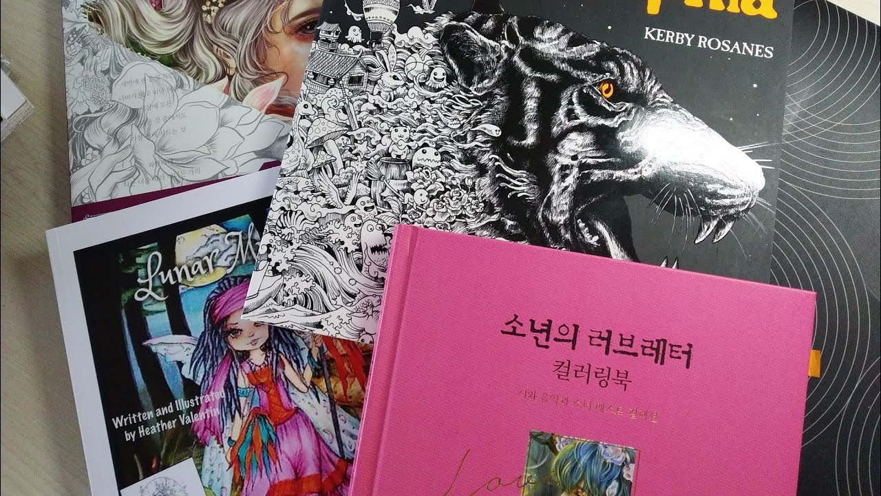 Sbírka omalovánek 2020/ Coloring book collection 2020 part 1
