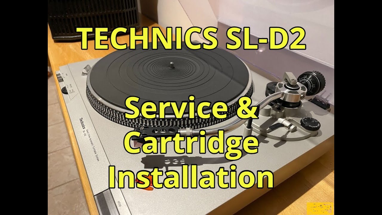 Technics SL-D2: Обслуживание и установка картриджа (AT-VM95C)