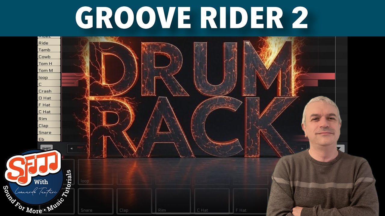 JimAudio Groove Rider 2 🚀🔥 - Tutorial 27: Powerful Drum Rack