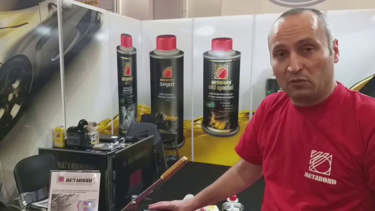 Demonstratie Tehnica Metabond   SALONUL AUTO BUCURESTI