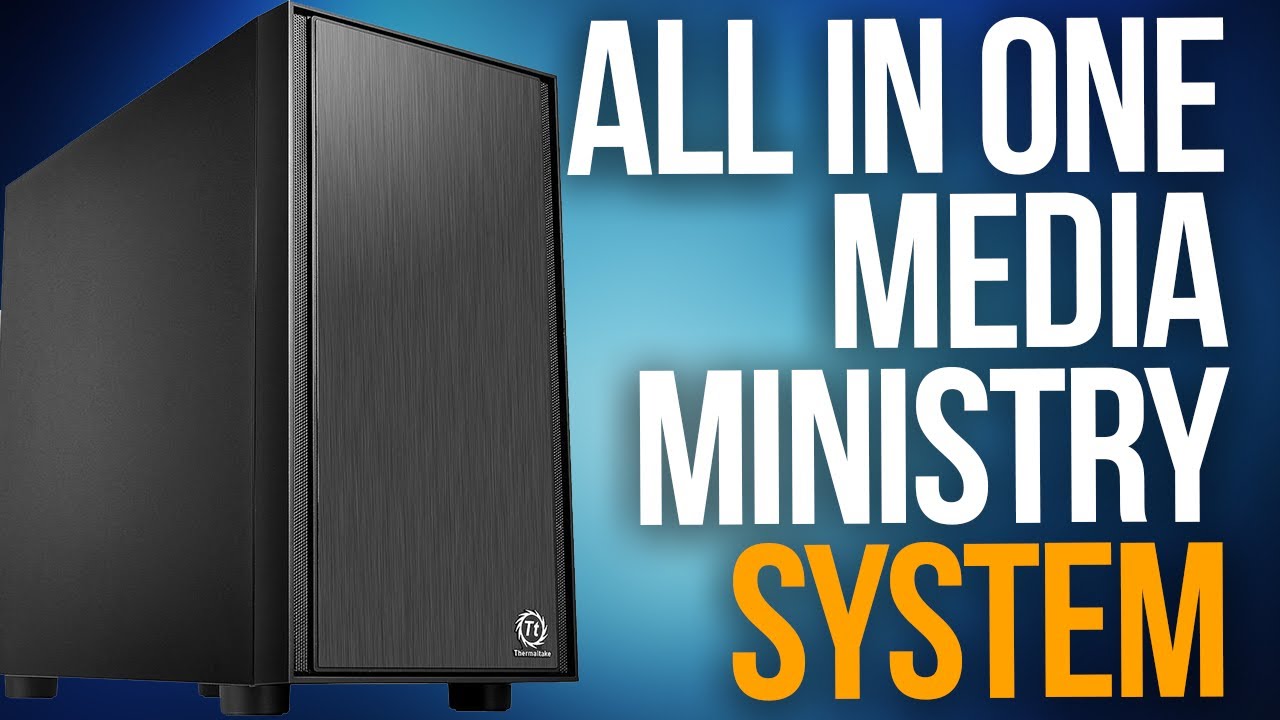 LIVESTREAMING AND VIDEO DISTRIBUTION WITH ONE COMPUTER | All In One Media Computer