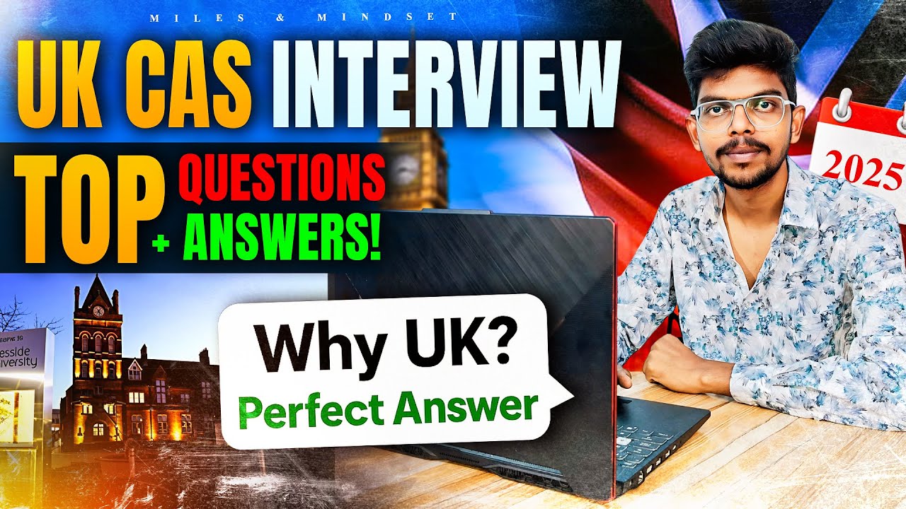 UK CAS Interview 2025 || Top Questions + Answers!