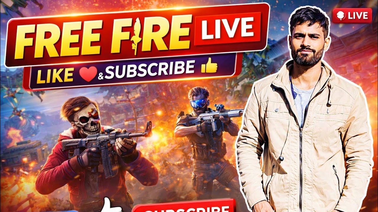 🎮 Free Fire Live Hindi | New Tricks + Pro Gameplay🔥 Free Fire Live Stream | Unlimited Fun 😍