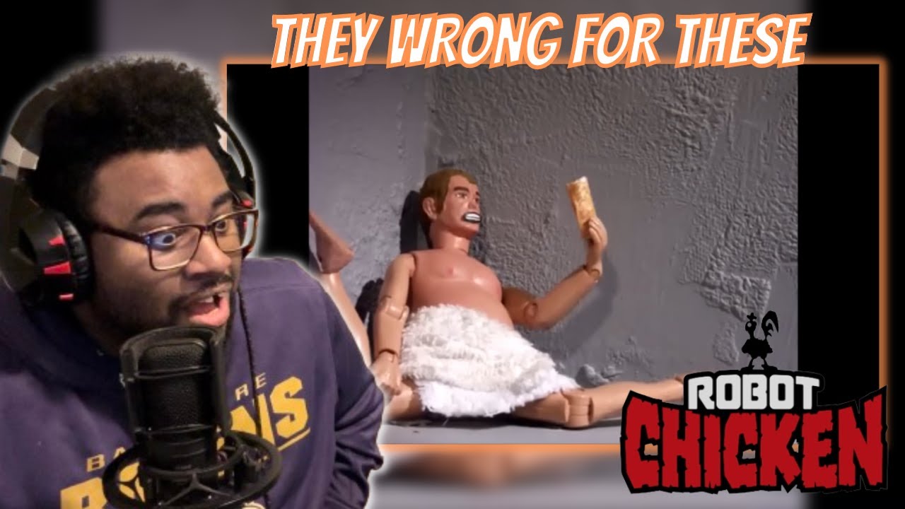 Try Not To Laugh | Robot Chicken Offensive Jokes (Reaction)