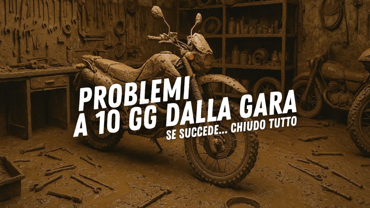 LA SFIGA CONTINUA: problemi alla moto a 10 giorni dalla prima di campionato
