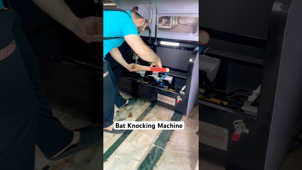 Bat Knocking ||bat knocking machine 2025 ||#cricket #crickettraining #bats #cricketdevelopment #ipl