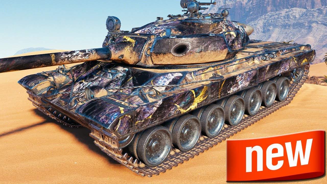 Vz. 55 - Новый тяжёлый танк 10 уровня - World of Tanks