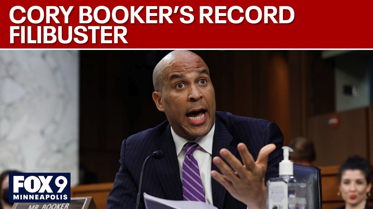 Senator Cory Booker holds record 25-hour filibuster