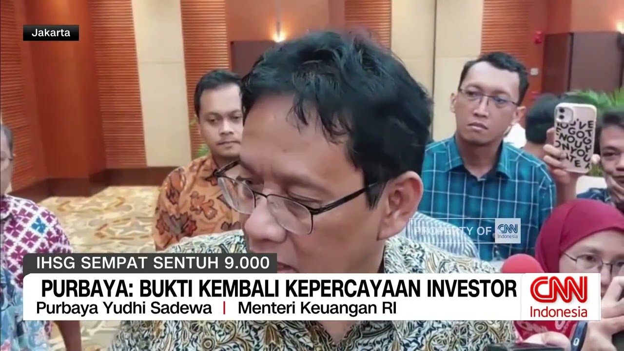 Purbaya: Bukti Kembali Kepercayaan Investor