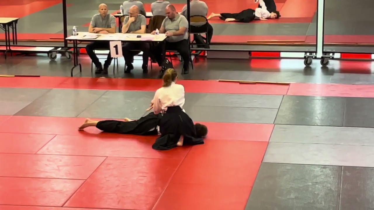 Aïkido passage 1er Dan Joséphine . vidéo du passage complet