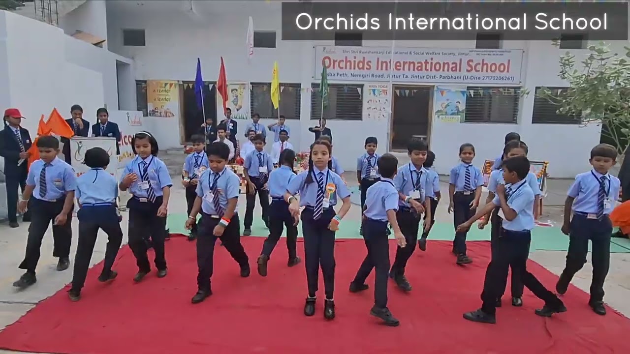 3rd std, Dance Performance. Orchids International school. 26 January 2026