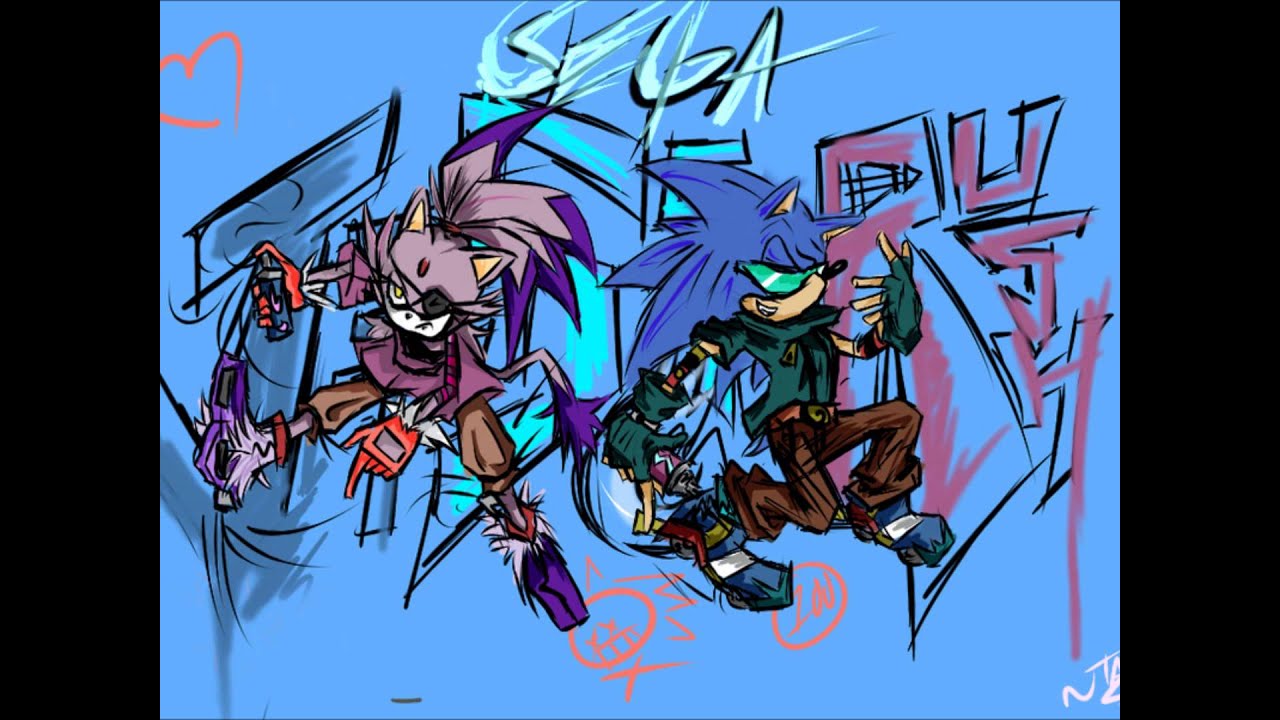 Rock it Right There (Sonic Rush vs. Jet Set Radio)