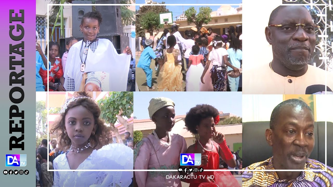 Reportage   le collège de la Cathédrale de Dakar au rythme de la fête du mardi gras malgré les t