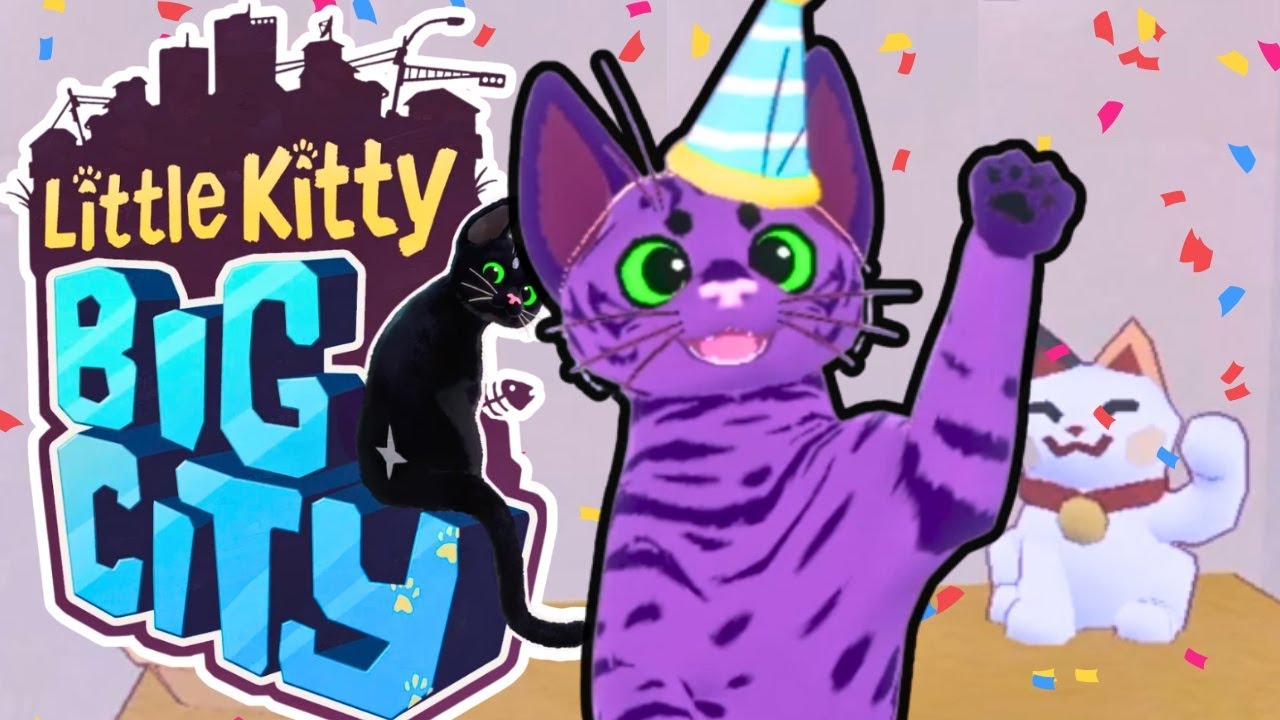 Let's Check Out The HAPPY BIRTHDAY Update! | Little Kitty, Big City