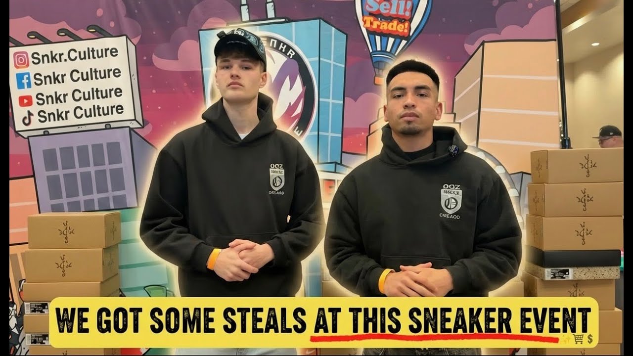 We Got STEALS At This Sneaker Event