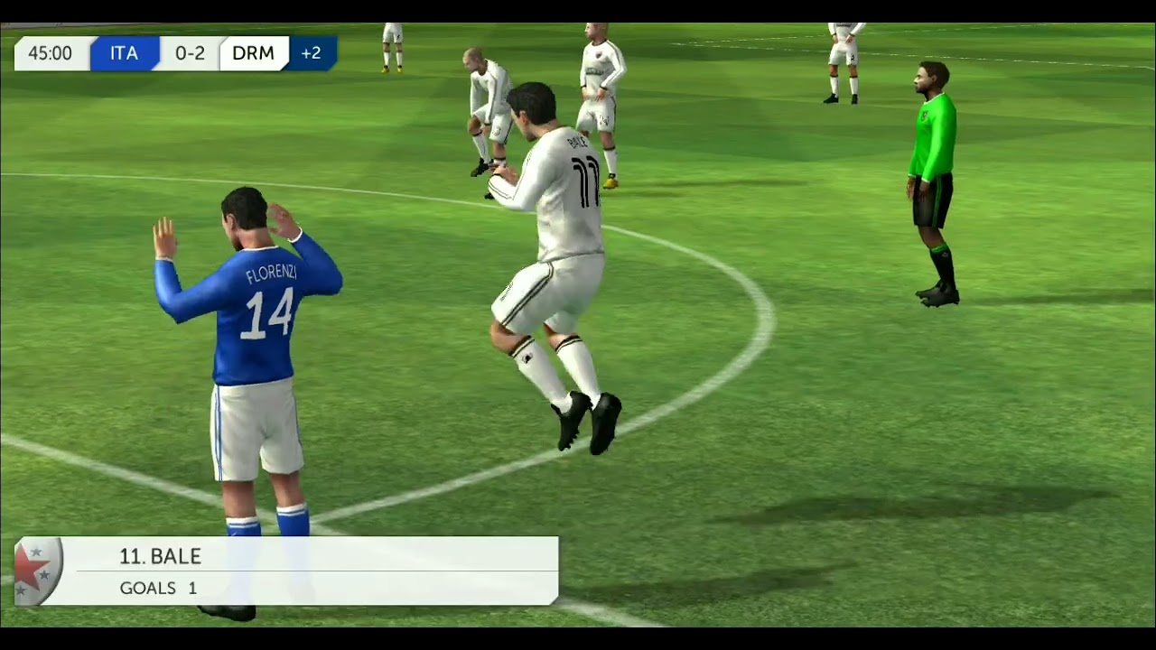 A great match in #dreamleaguesoccer
