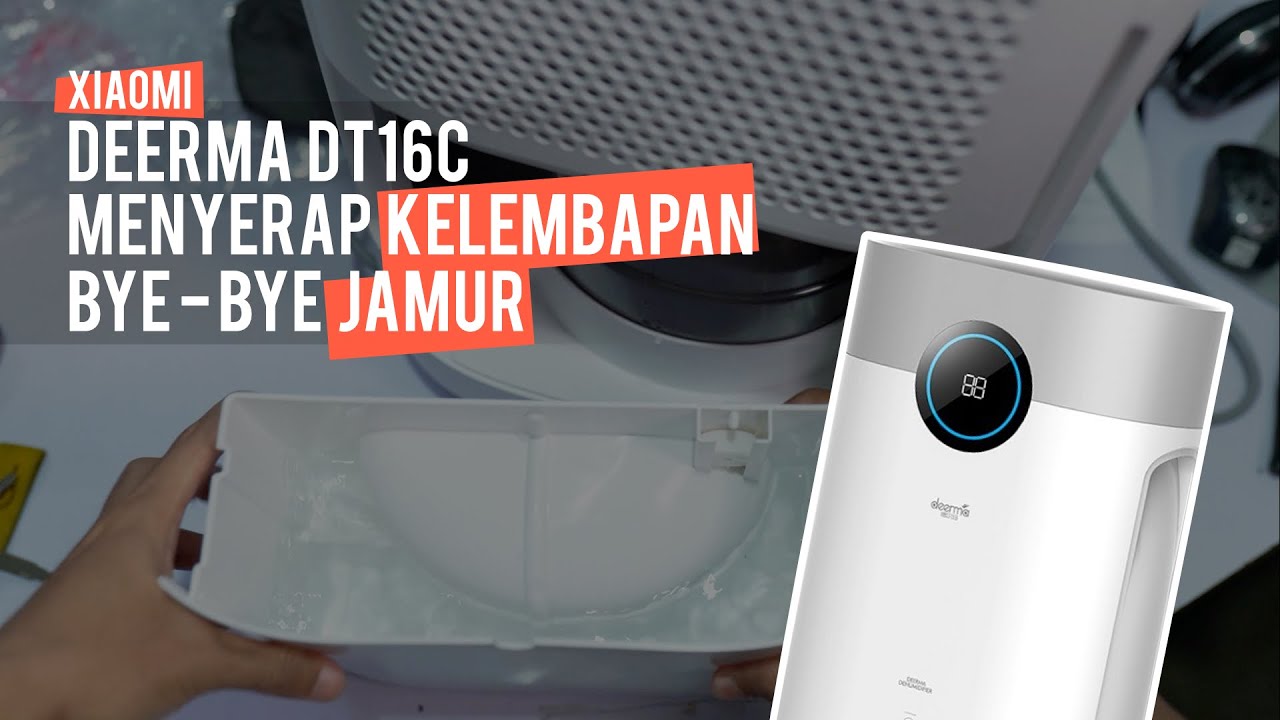 [REVIEW] Xiaomi DEERMA Dehumidifier DT16c,  Alat penyerap kelembapan