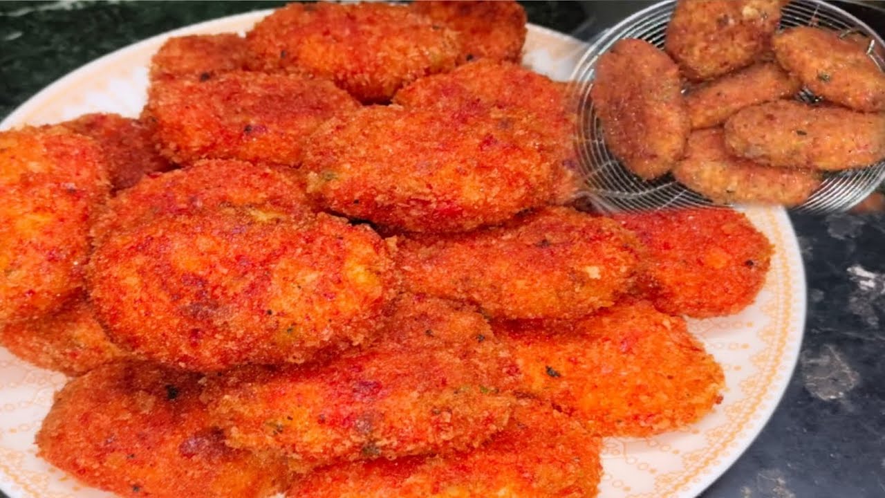 Chicken cheese cutlet recipe..... cheese cutlet recipe...... ramdan special recipe 