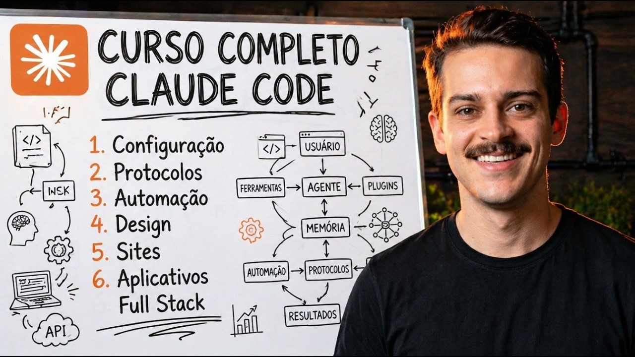 CURSO COMPLETO de Claude Code + Antigravity (Do Zero ao Avan&ccedil;ado)