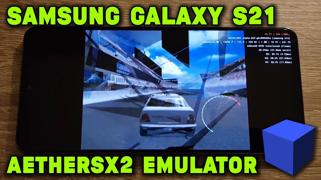 Samsung Galaxy S21 / Exynos 2100 - Gran Turismo 3 & 4 / GTA SA - AetherSX2 (Alpha 654) - Test