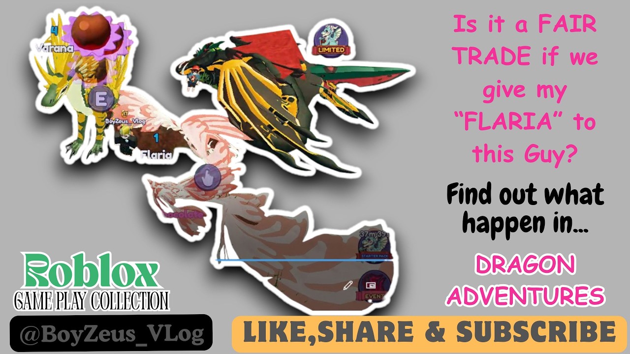 DRAGON Adventures: THIS GUY WANTS to TRADE and get my 