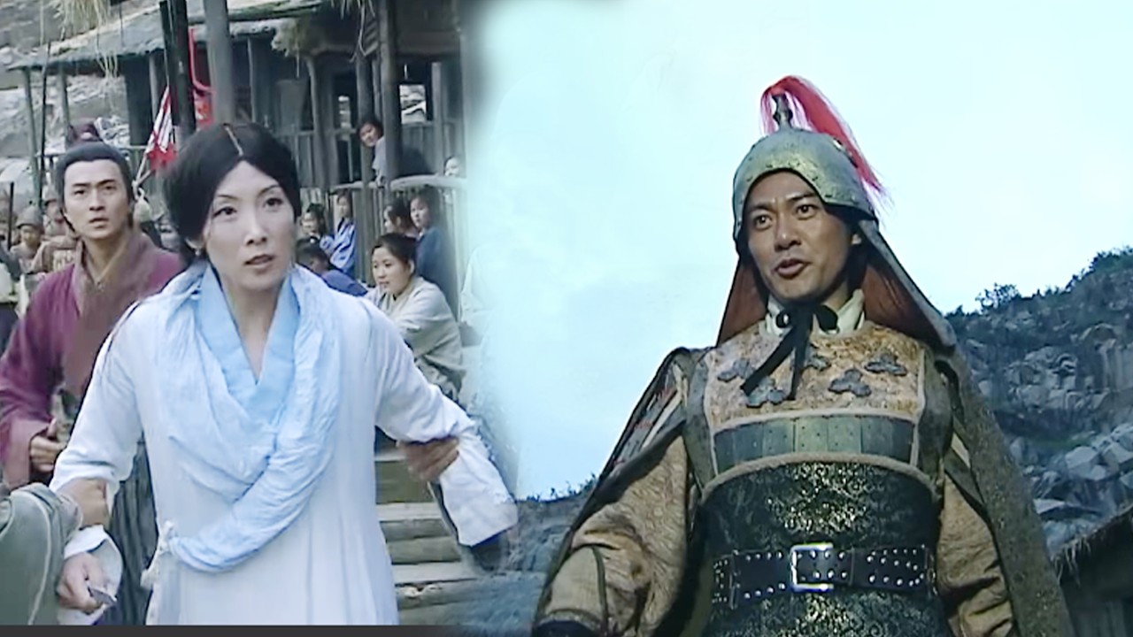 虞姬刺殺項羽，怎料非但沒成功，還把自己搭了進去。#楚漢驕雄#鄭少秋#江華