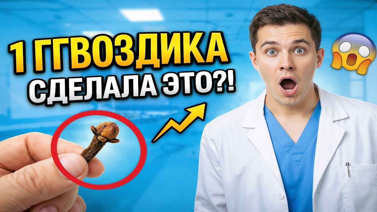 Жевал ГВОЗДИКУ 30 дней — Врач в ШОКЕ от анализов! (Показываю результаты)