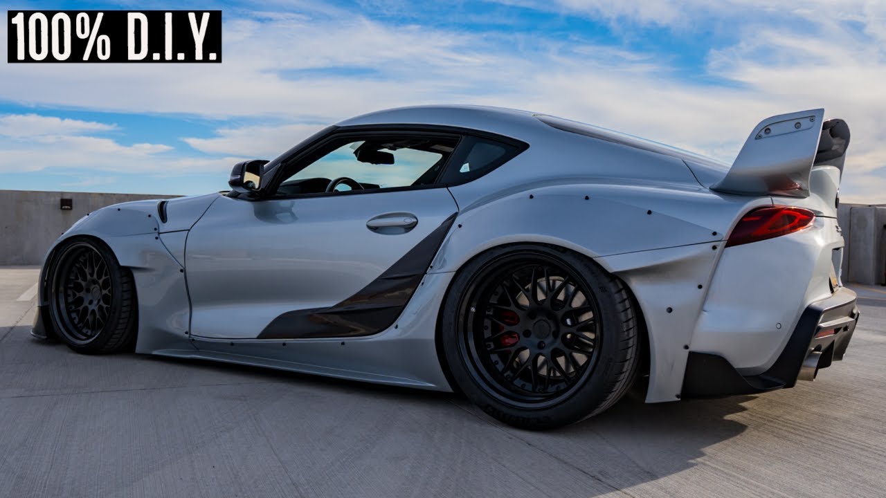 Building a Widebody MKV Supra In 10 minutes!
