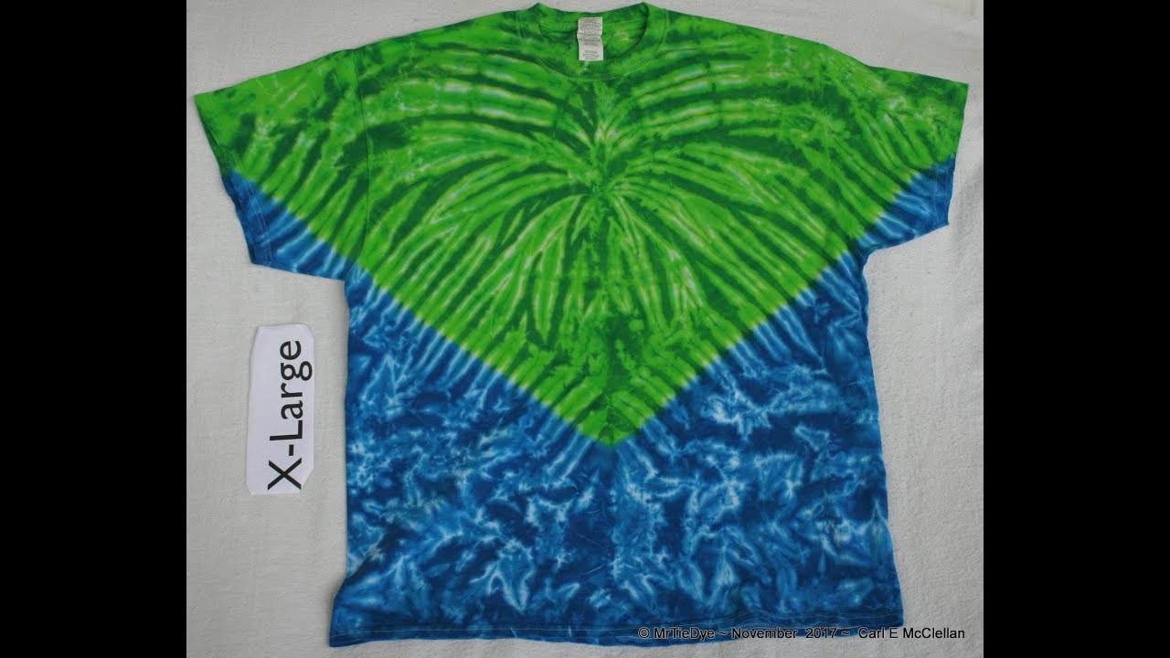 How to Tie-Dye Spider V Tee pt 1 ~ Tying