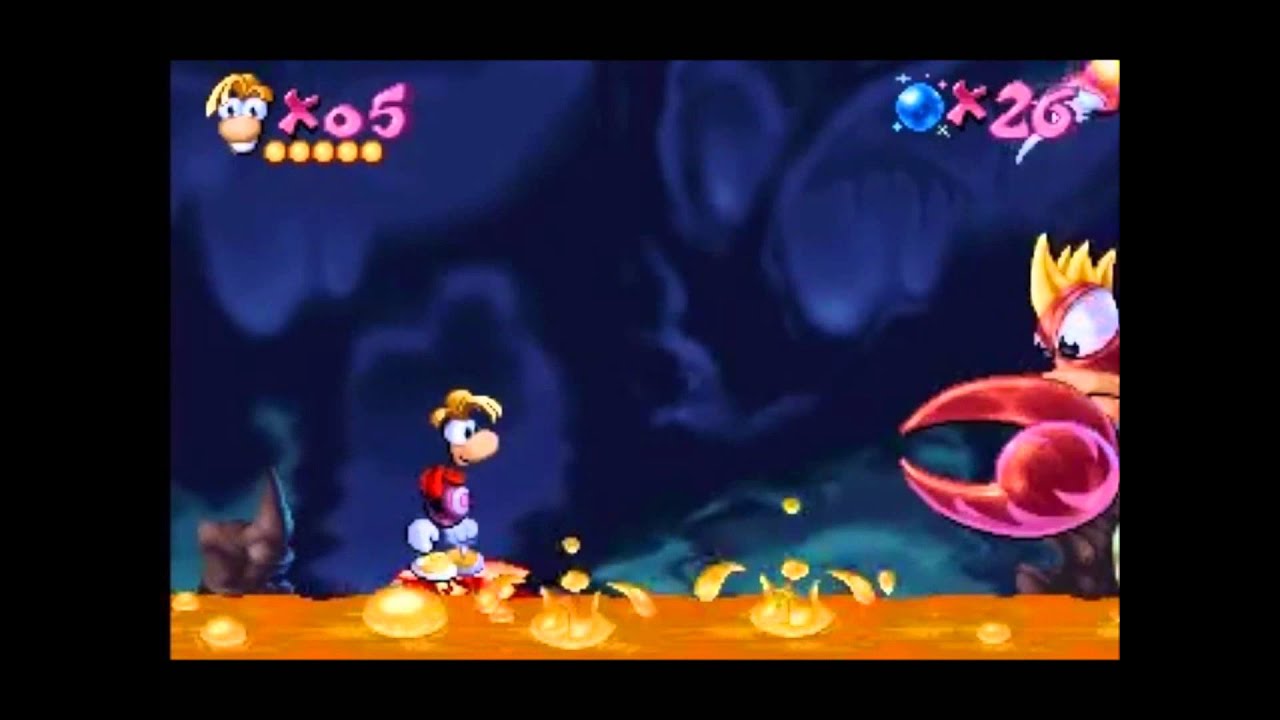 Rayman - Mr.Skops battle (Part 1 AND 2)