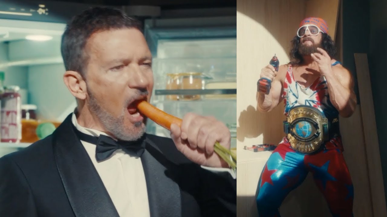 Bosch Super Bowl Commercial 2025 Antonio Banderas, Randy Savage The More You Bosch Ad Review
