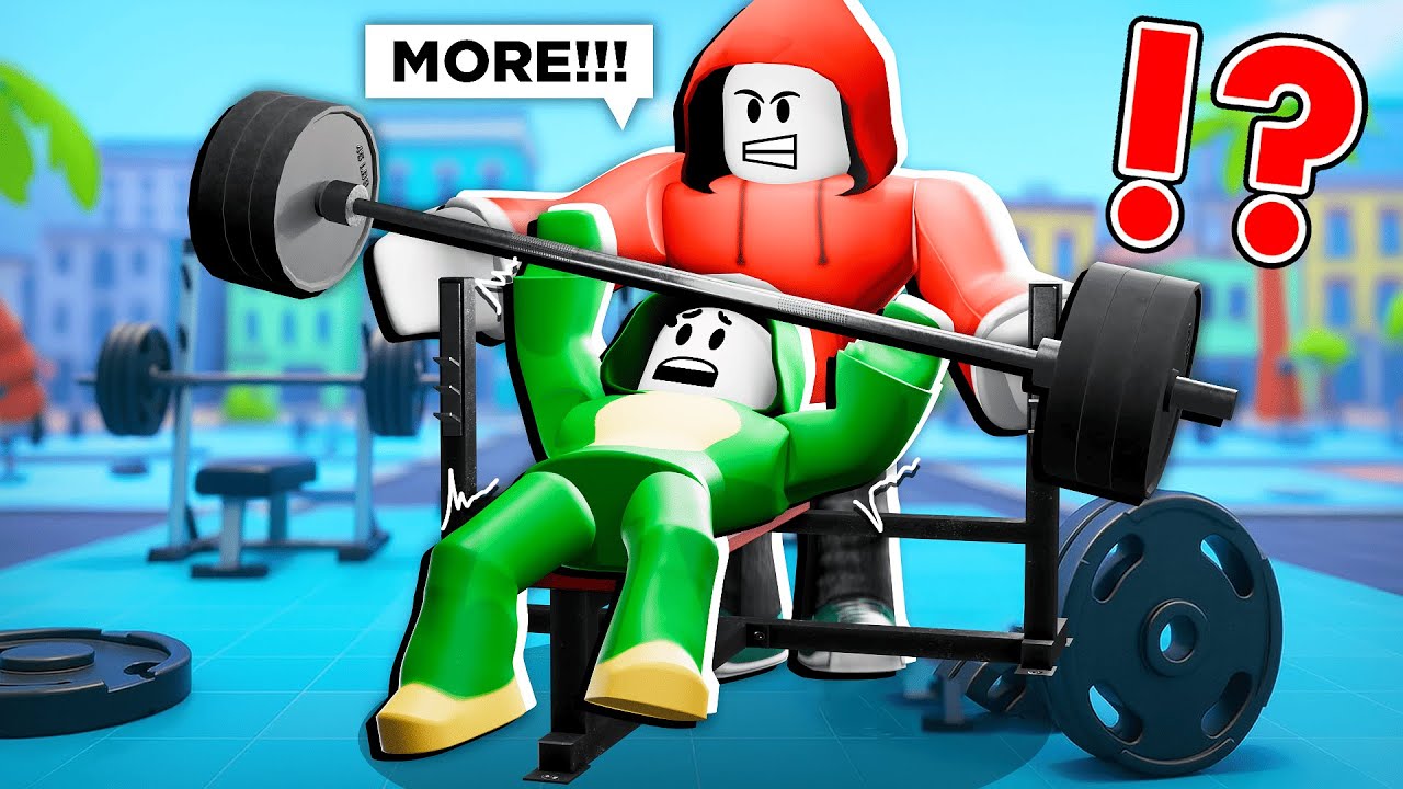 JJ Training Mikey MORE STRONG in the GYM?! - Maizen Roblox