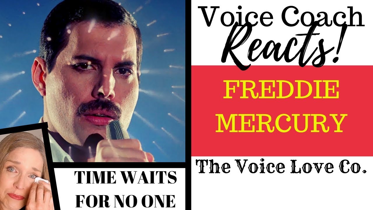 Voice Coach Reacts | Freddie Mercury | Time Waits for No One | Emotional