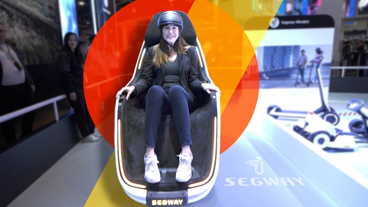The Segway S-Pod is ridiculous. But I love it 😍