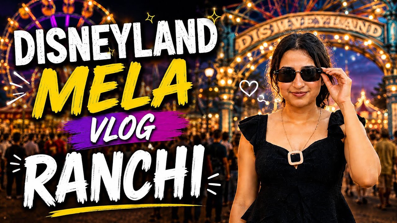 Disneyland mela in ranchi🤩✨ mela vlog!#melavlog #mela #youtube #youtuber #vlog #dailyvlog #yt #viral