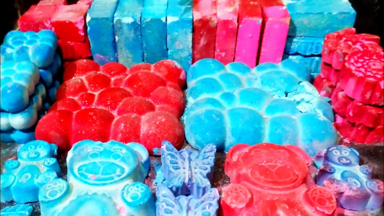 Super Soft Gym Chalk Blocks،satisfying#asmr #oddlysatisfying 